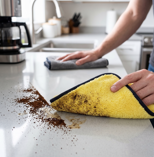Microfiber Cleaning Cloth (Ultra Soft & Lint-Free)
