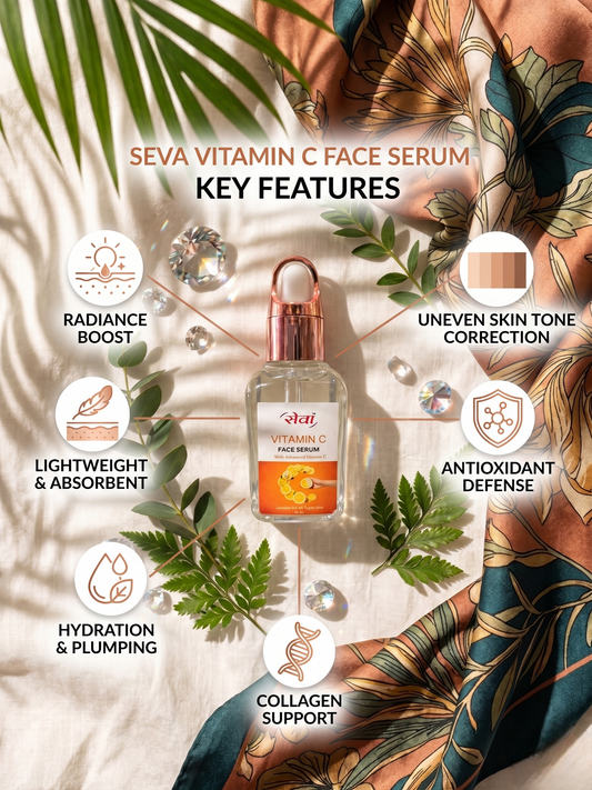Seva Vitamin C Radiance Face Serum (Brightening & Glow Boost)