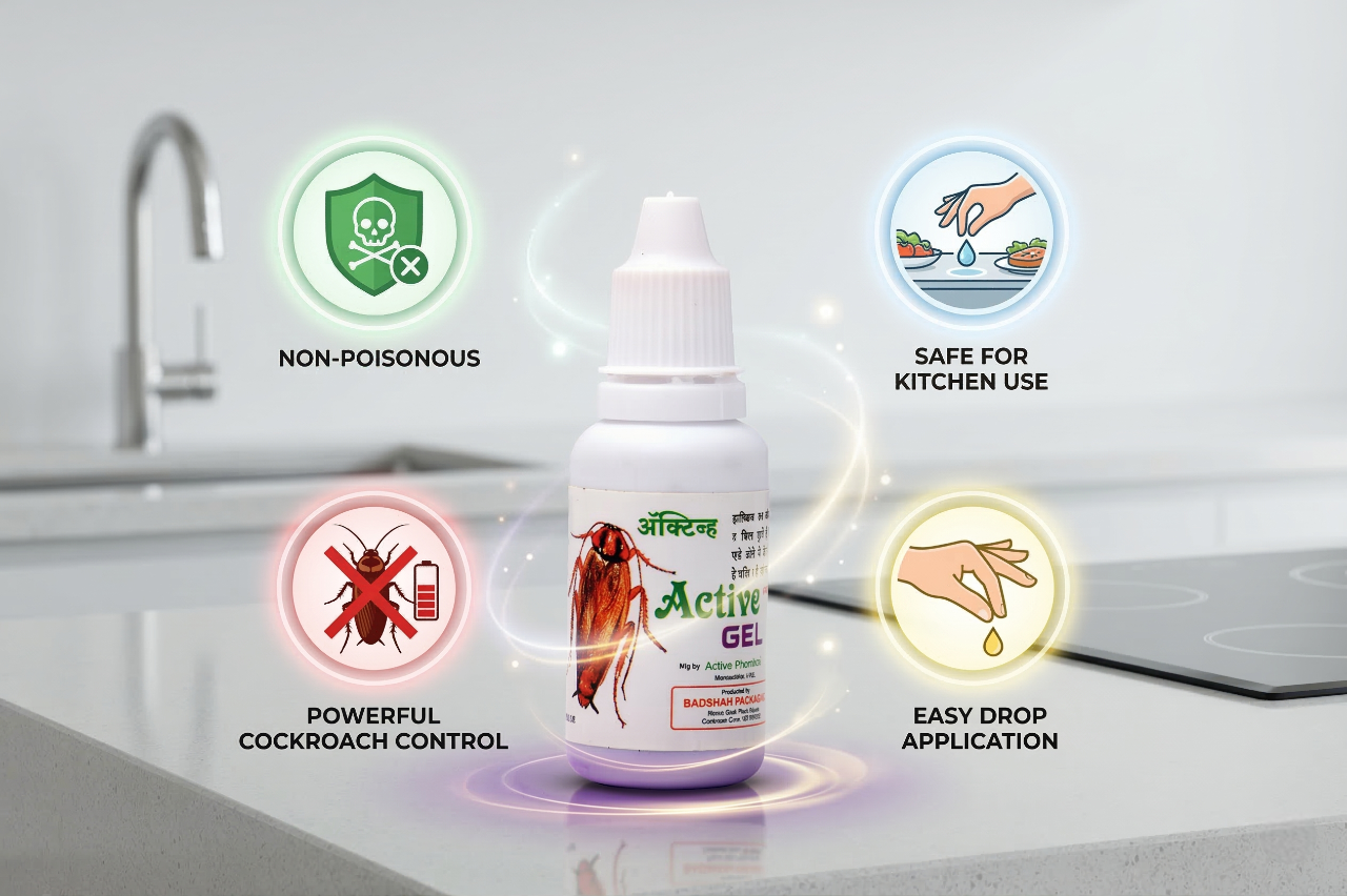 Anti Roach Cockroach Gel – Non-Poisonous Formula