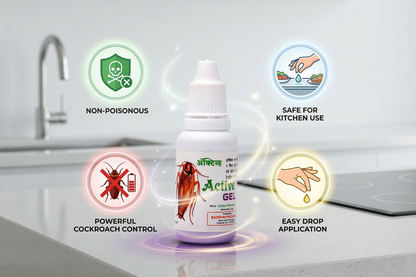 Anti Roach Cockroach Gel – Non-Poisonous Formula