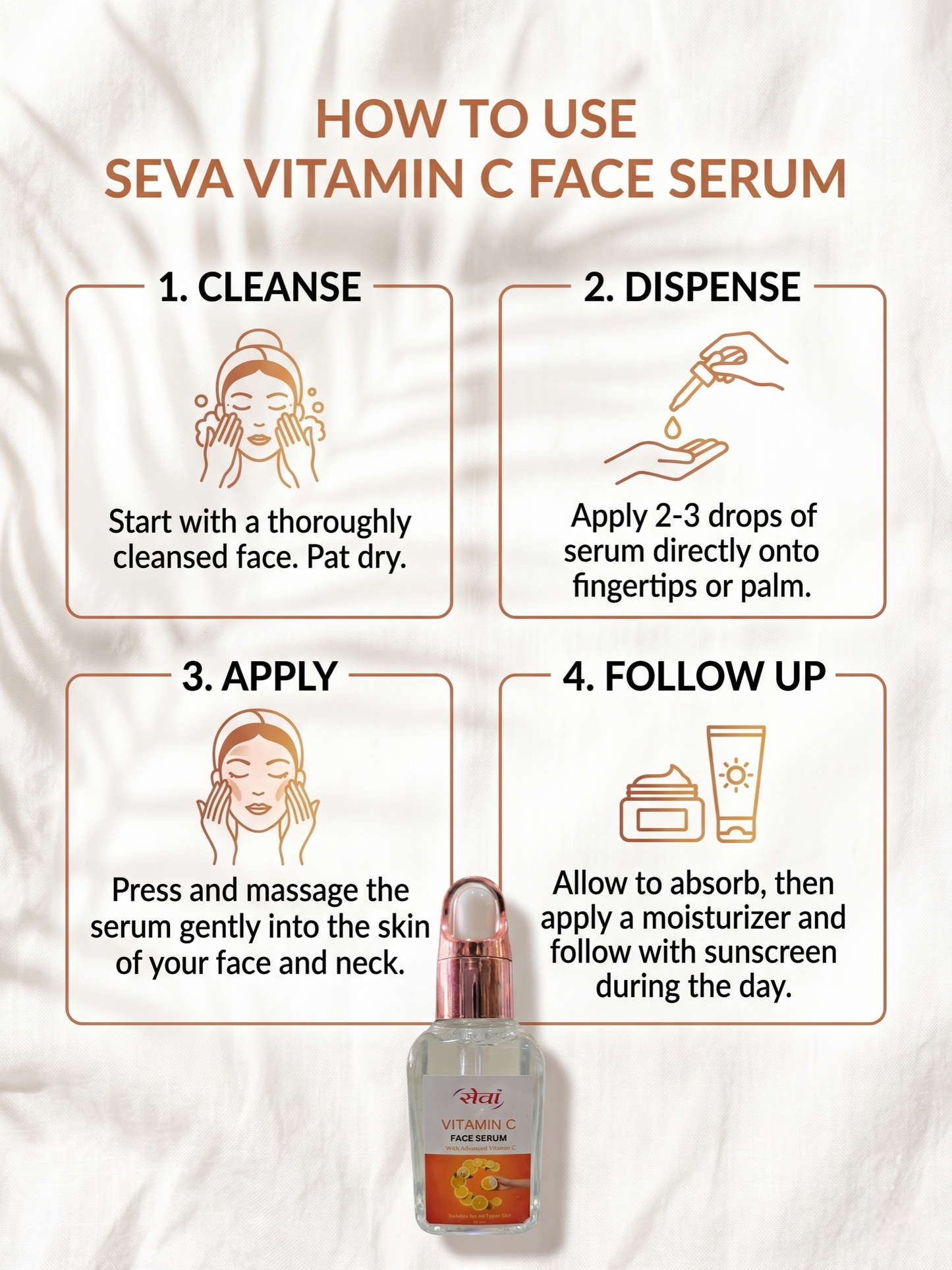 Seva Vitamin C Radiance Face Serum (Brightening & Glow Boost)
