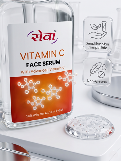 Seva Vitamin C Radiance Face Serum (Brightening & Glow Boost)