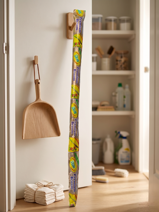 Golden Grass Broom – Heavy Cleaning