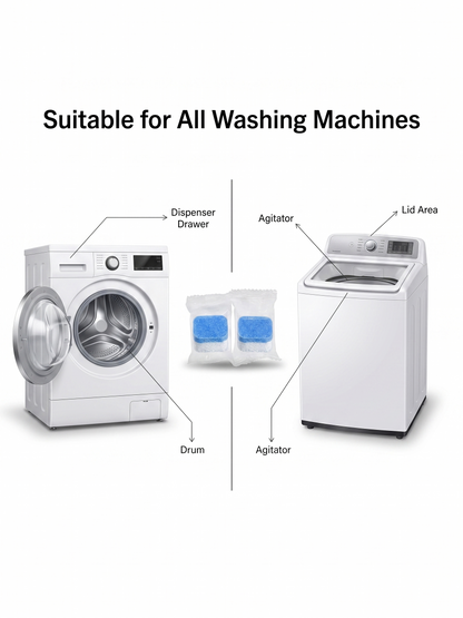 Washing Machine Drum Cleaner Tablets